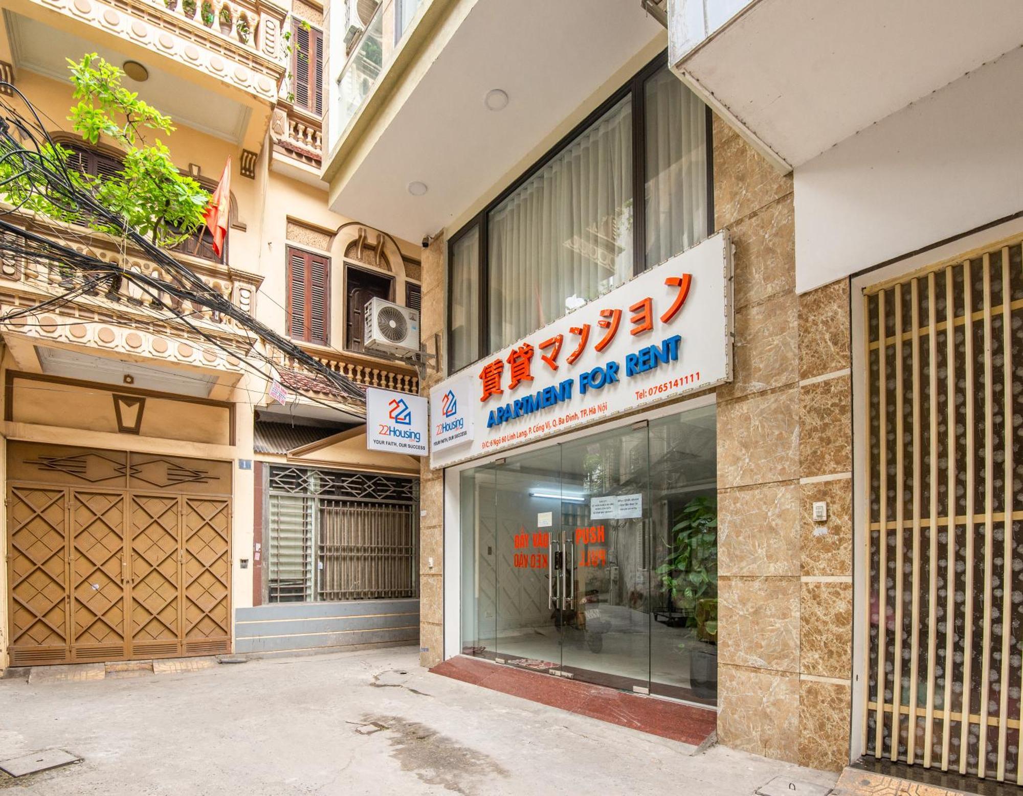 22Housing Hotel & Residence 60 Linh Lang هانوي المظهر الخارجي الصورة